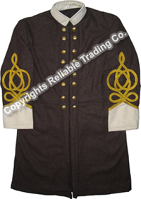 Confederate Officer Frock Coat